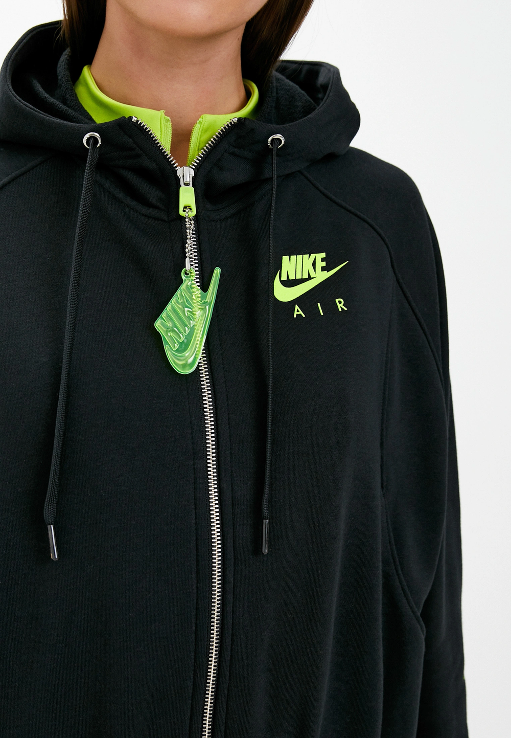 CU5442-011 Толстовка Nike W NSW AIR HOODIE FZ BB FLC