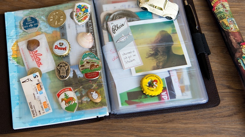 Тетрадь путешественника remember, micro-stripes