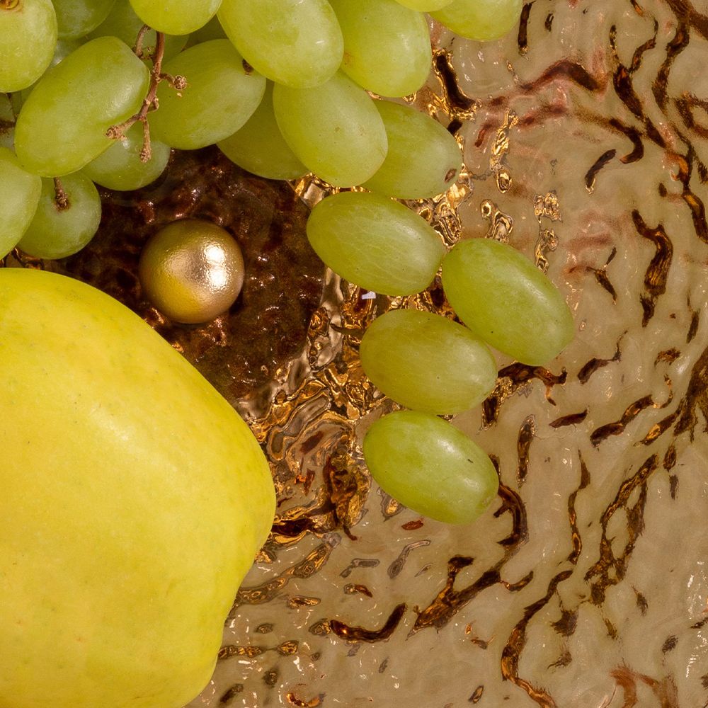 Фруктовница-конфетница Эдем Бронза