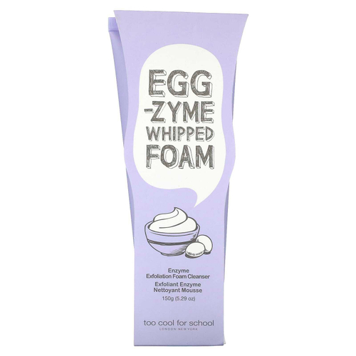 Too Cool for School, Egg-zyme, взбитая пенка для умывания, 150 г (5,29 унции)