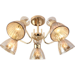 Люстра Rivoli Victoria 9183-305 5хЕ27 60 Вт модерн | Лайт