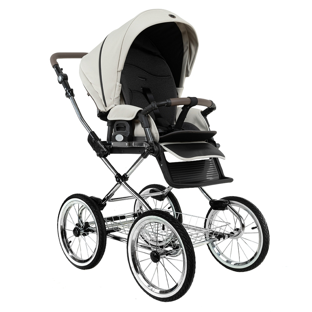 Коляска 2 в 1 ROAN BASS NEXT 2.0 CLASSIC d14 Marzipan
