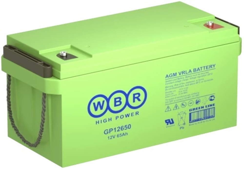 Аккумулятор  WBR GP12650