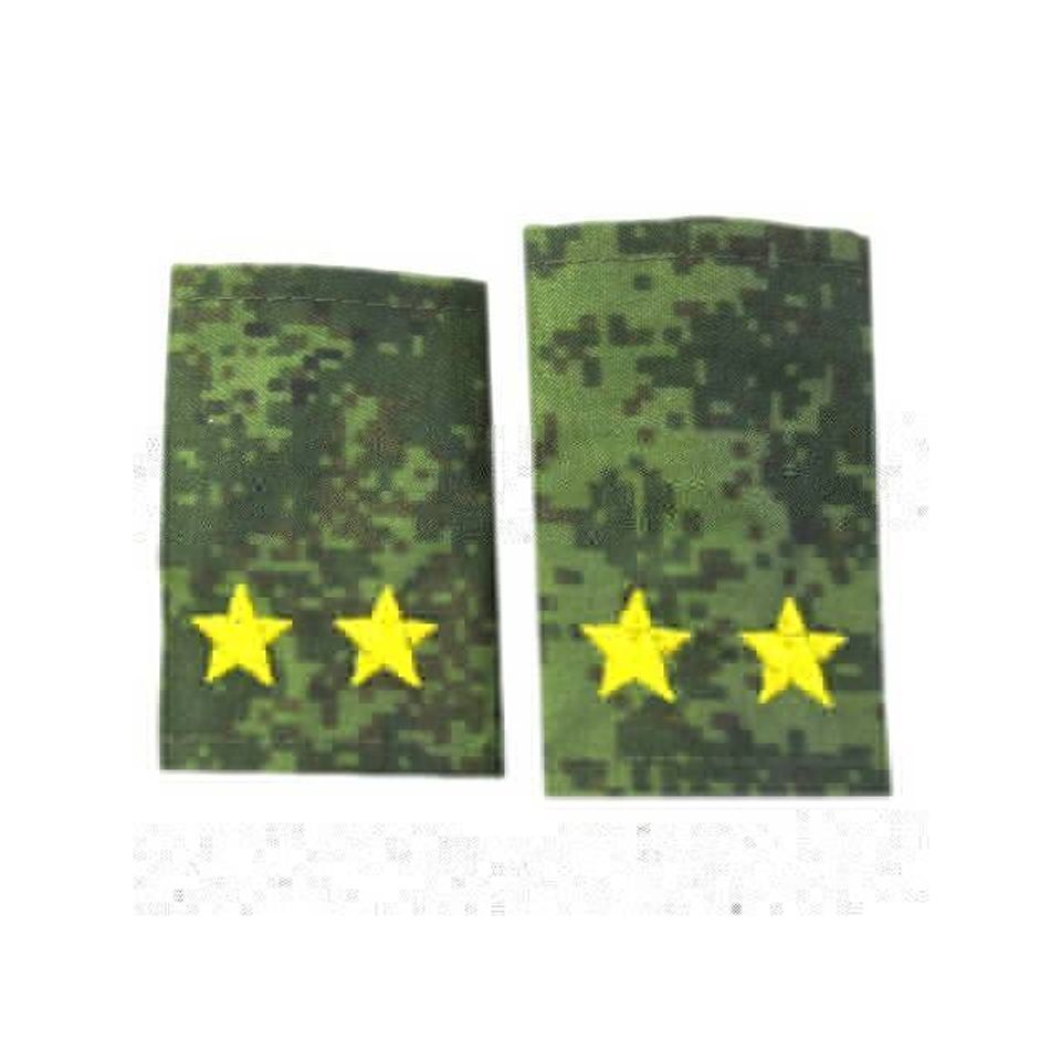 Фальшпогоны цифра вышитые подполковник золотые