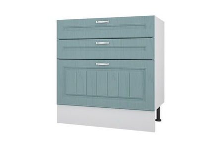 Принцесса (Горизонт) Тумба 800мм с ящиками