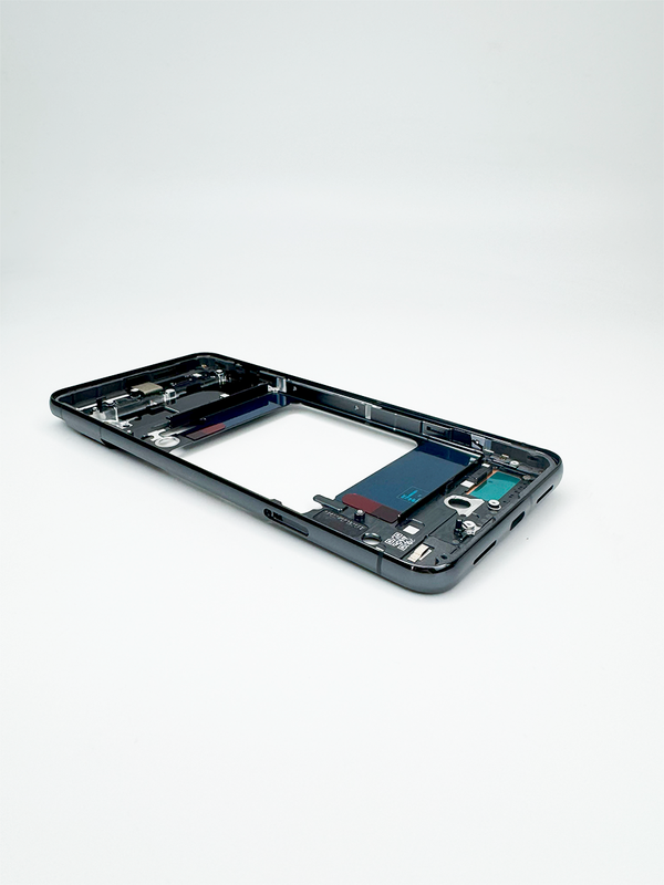 Средняя часть корпуса (рамка) для Google Pixel 8 Pro черная (Obsidian)