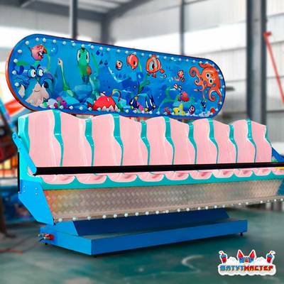 Летающая скамейка «Облачные приключения», 10 мест, 9×4×3,5 м