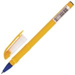 Ручка шариковая масляная BRAUBERG "Oil Sharp", СИНЯЯ, корпус оранжевый, узел 0,7 мм, линия письма 0,5 мм, 141532