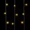 Светодиодный занавес 2*3 м., 600 теплых белых LED ламп, черный провод ПВХ, Beauty Led (PCL602-11-2WW)