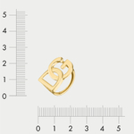 Кольцо золотое женское 585