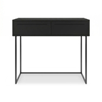 Туалетный столик консоль ROYAL 5211 эко (Черный-Черный-р.черная)