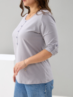 Лонгслив ЛНк-005/светло-серый