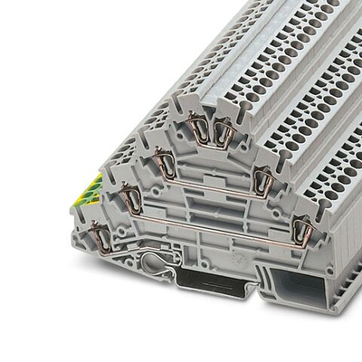 3036055 - ST 2,5-PE/3L - Многоярусный клеммный модуль