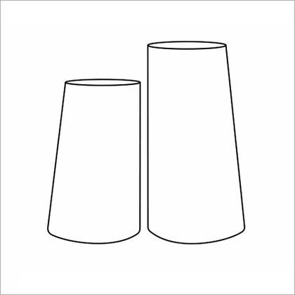 Кашпо, коллекция Color, форма DUET