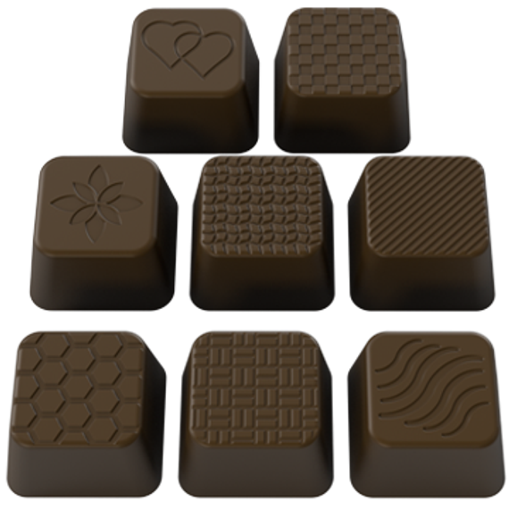 875 | Форма для шоколадных изделий (275*175мм)