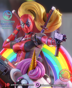 Леди Дэдпул Ванда Уилсон Lady Deadpool Wanda Wilson