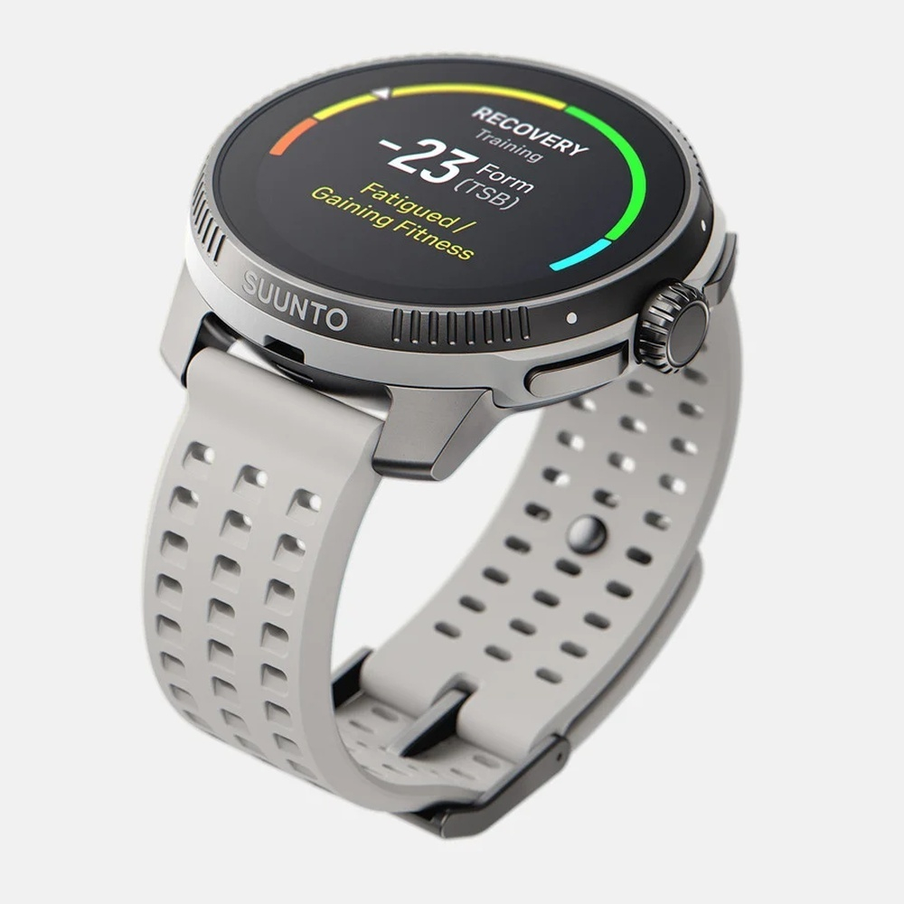 Смарт-часы Suunto SS050931000 49 мм серебристый-белый