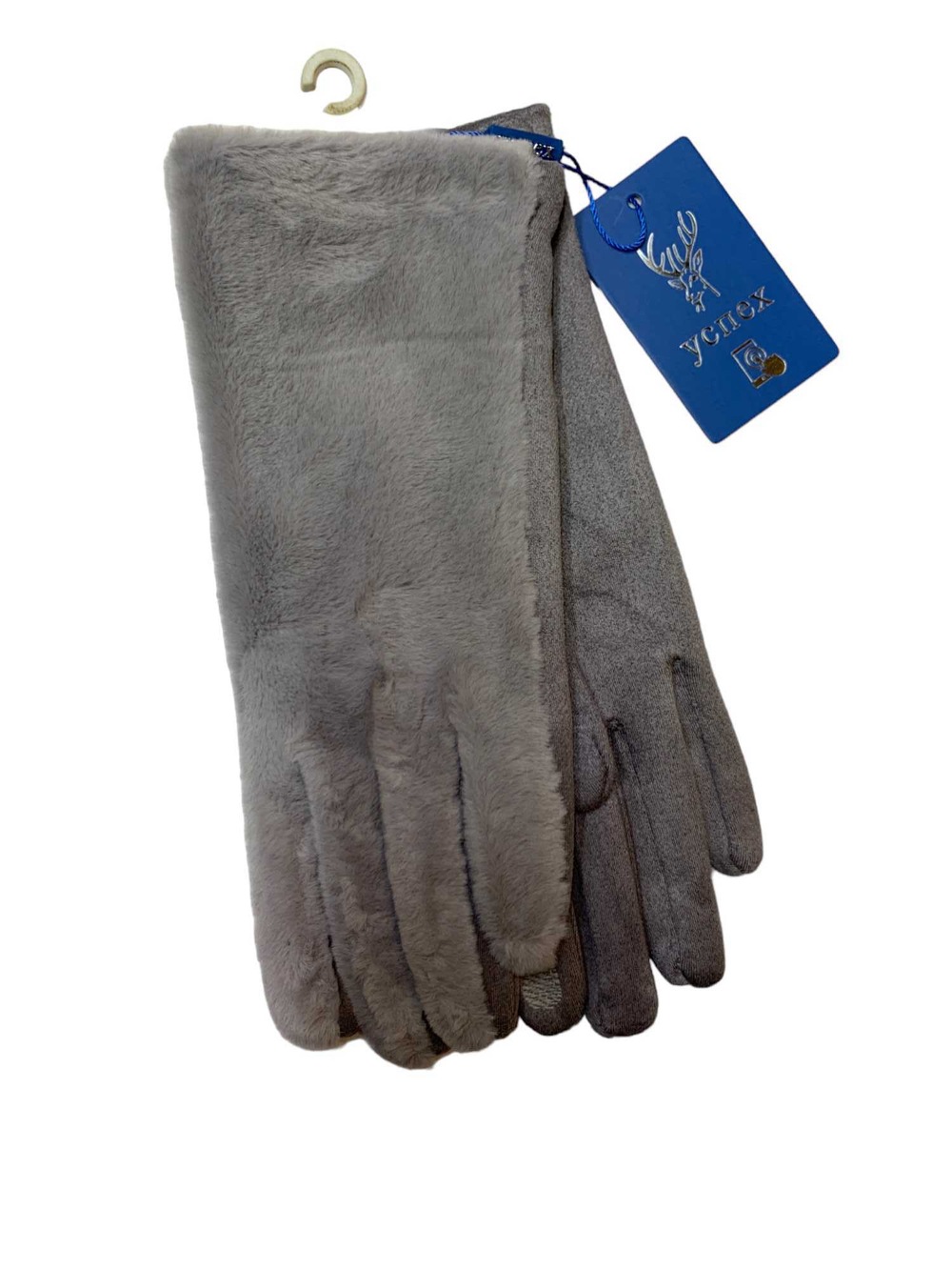 Перчатки. Женские. Материал верха: Кролик искусственный. Подклад: Плюш-флис. Сенсорные. Очень мягкие.12 шт в упаковке, разные цвета.