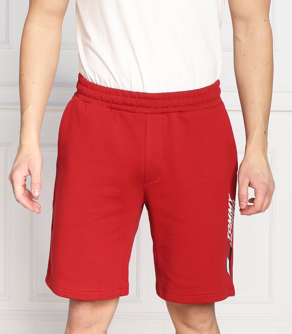 шорты essential terry Tommy Sport - красный(MW0MW28999)