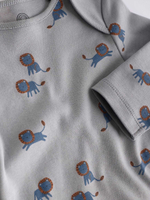 Боди с длинным рукавом для малышей Next N27-269, 7 шт., Молочный, Серый, Синий