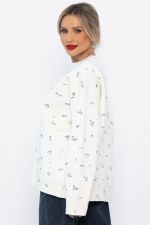 Свитер оверсайз Анита (белый) Б14761-1М LT Collection