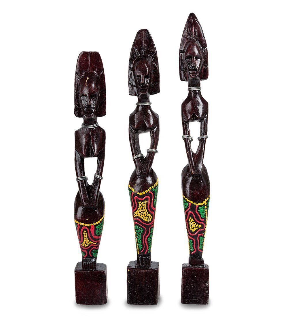 Decor and Gift В1-0377 Статуэтка АБОРИГЕН, набор 3 шт.