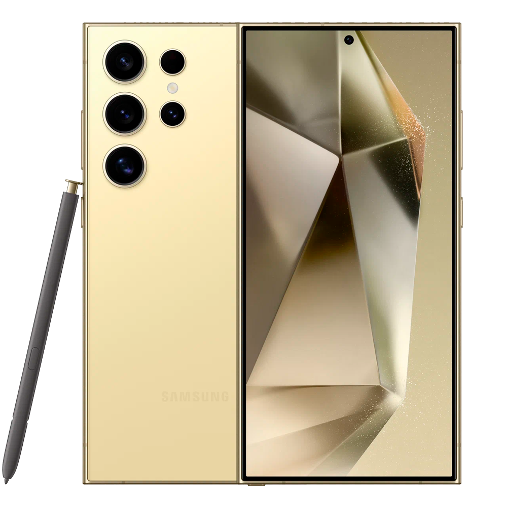 Смартфон Samsung Galaxy S24 Ultra 12/1TB, Titanium Yellow (Желтый) (SM-S928B/DS)
