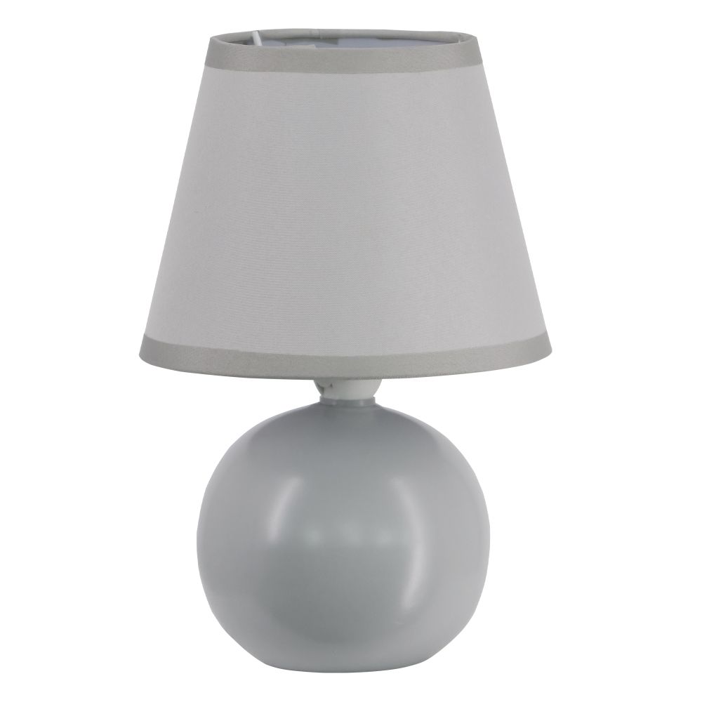 UML-B303 E14 GREY Светильник настольный декоративный под лампу Е14. 40W. Механический выключатель. Серый. ТМ Uniel