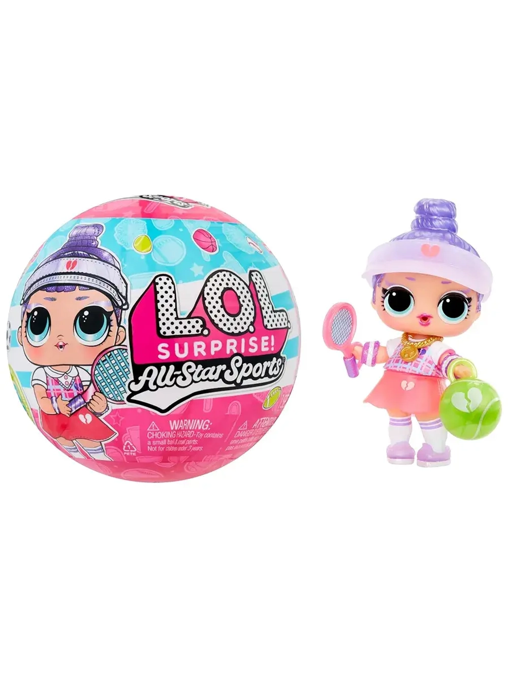 Кукла Лол Сюрприз в шаре Lol All Star Sports Vault оригинал