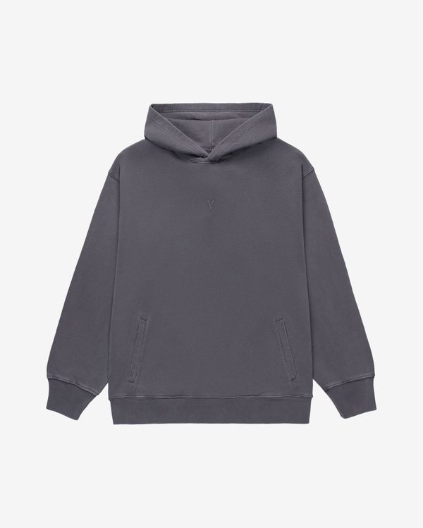 Худи «Y» Garment Dyed графитовое - фото 1