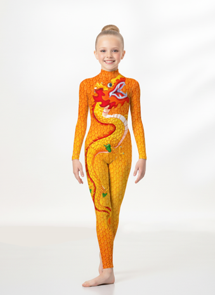 Комбинезон для воздушной гимнастики "Дракон"