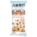 JiMMY!, Bars With Benefits, протеиновый батончик, шоколад, карамель и арахис, 12 батончиков по 60 г (2,12 унции)