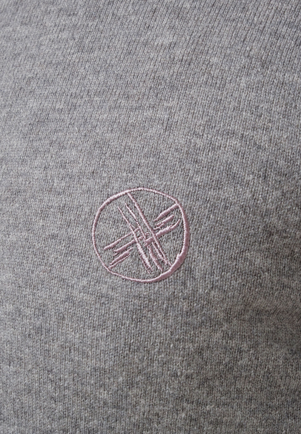 Кофта на молнии ARGYMAQ GREY (ONLY ONLINE)