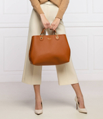 сумка-шопер + поясная сумка Emporio Armani - янтарный(Y3D165 YFO5B)