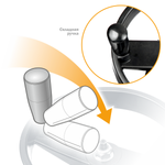 Устройство для спуска с функцией подъема, модель OMEGA 2 (длина стропа - 20 м)
