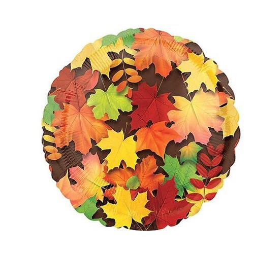 Шар круг Листья осенние