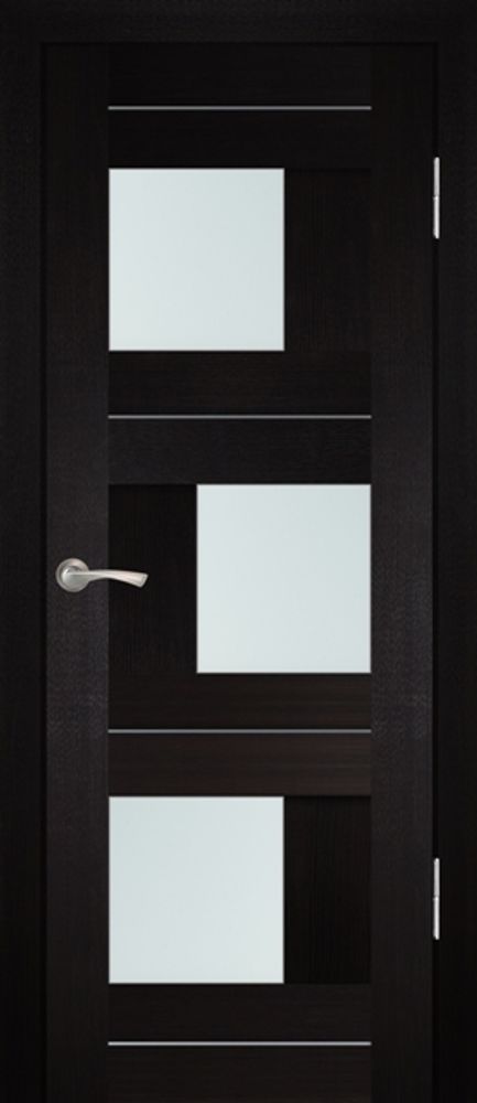 Дверь PS-13 / Цвет Венге Мелинга / белый сатинат / Двери PROFILO PORTE