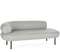 Двухместный диван Adelaide 169 см, серый