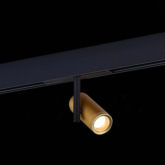 ST808.236.08 Магнитный трековый светильник Золотистый LED 1*8W 3000K 550Lm Ra&gt;90 36° IP20 D42xH135 4 SKYLINE 48