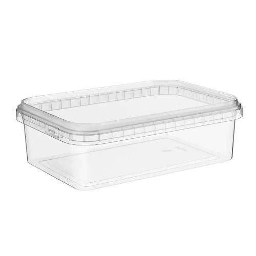 Пресс банка 1000мл. 191*129, Прямоугольная с крышкой. 306шт/упак (Альянс упак)