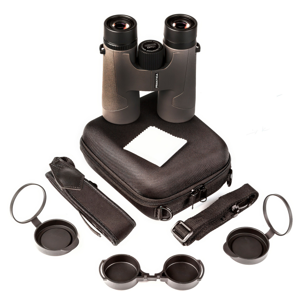 Бинокль Praktica Pioneer R 10x42 Brown - Комплект поставки