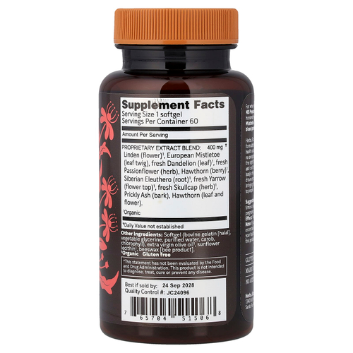 Herbs Etc., HB Pressure Tonic™, 60 капсул