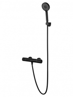 Смеситель для душа с термостатом WONZON & WOGHAND INN 2, Черный матовый (WW-A2006-A-MB)