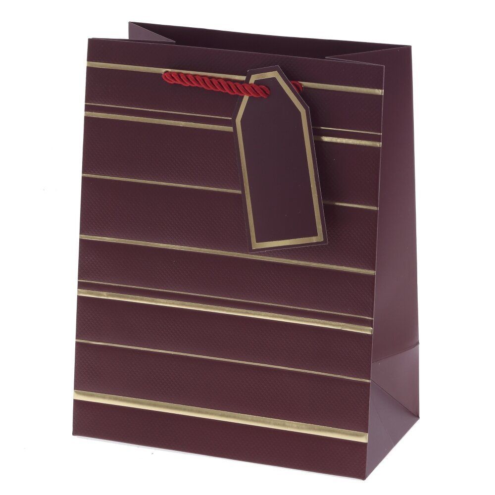 GAEM Пакет подарочный S (бумага 210г/м2, блок 12шт), L18 W10 H23 см, 10в.