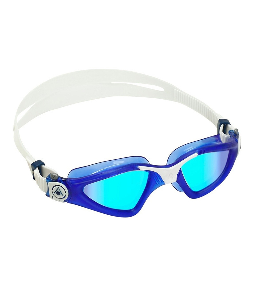 Очки для плавания Aqua Sphere Kayenne Titanium голубые зеркальные линзы