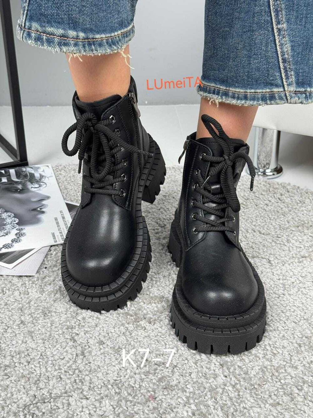 Ботинки нат. кожа по 6 пар (36-40)р./ 7-7