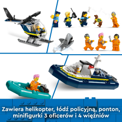 Конструктор LEGO City 60419 Полиция острова-тюрьмы — фото 13