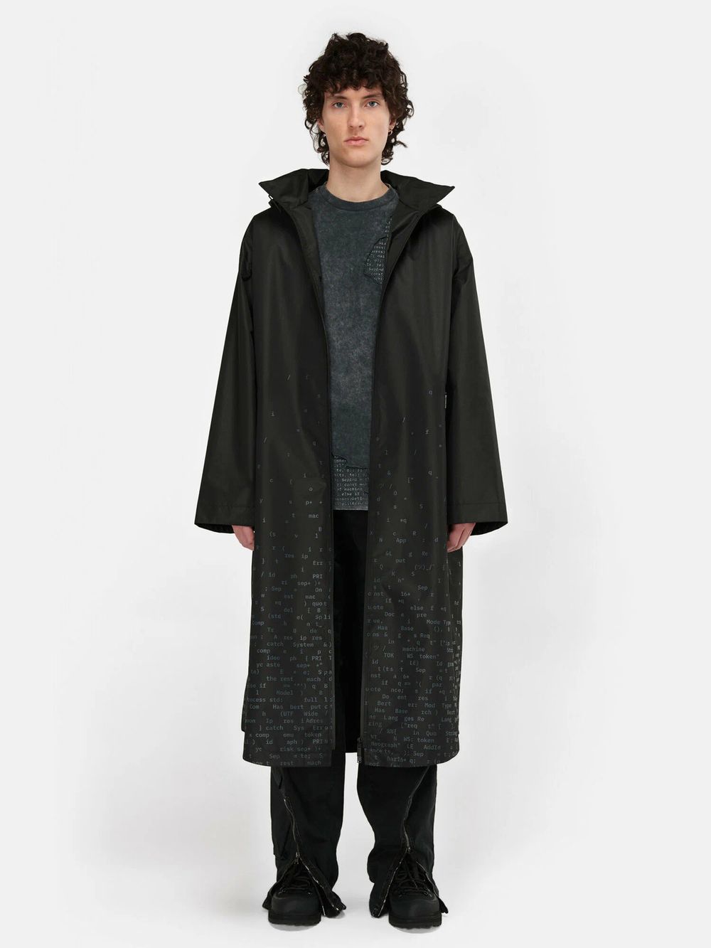 Плащ Яндекс «Культурный код Санкт-Петербурга» черный