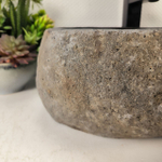 Каменная раковина из речного камня RS-05075 (47*33*16) 0861 из натурального камня