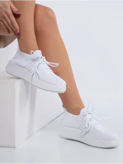 Слипоны на высокой подошве мокасины летние текстильные